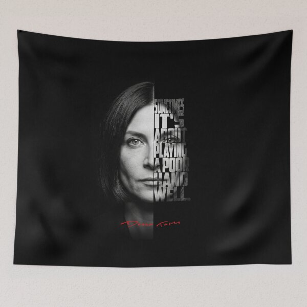 Item preview, Donna Tartt  Split Face Quote Poster designed and sold by Enea Kelo.
