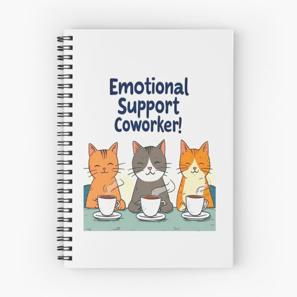 Item preview, Emotional Support Coworker! designed and sold by Giulivo Store Graphic.