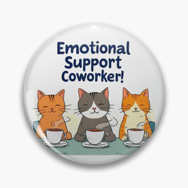 Item preview, Emotional Support Coworker! designed and sold by Giulivo Store Graphic.