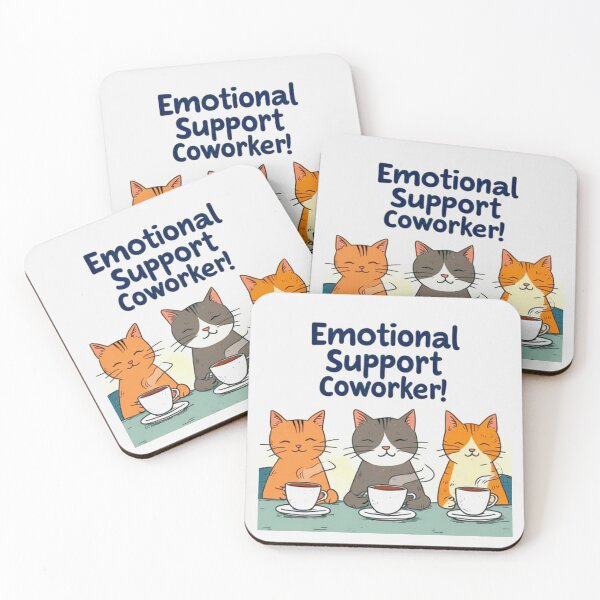 Item preview, Emotional Support Coworker! designed and sold by Giulivo Store Graphic.