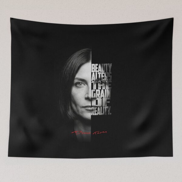 Item preview, Donna Tartt  Split Face Quote Poster designed and sold by Enea Kelo.