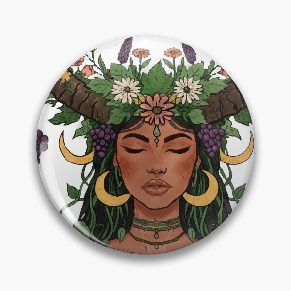 Aperçu de l'œuvre Taureau Art Nouveau — Portrait du Taureau du zodiaque | Illustration florale mystique créée et vendue par  Ojo de Lilith.