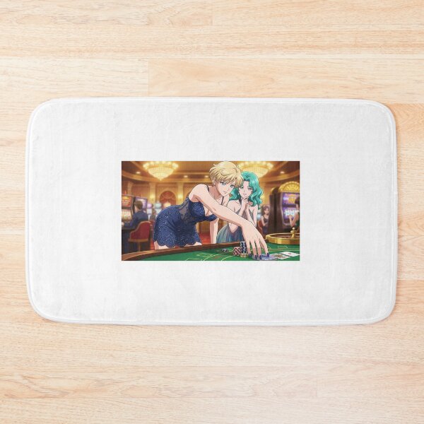 Item preview, Haruka and Michiru at the Casino designed and sold by Solace Sparkles.