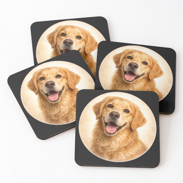 Item preview, Golden Retriever Radiance designed and sold by TheJoyfulPen.