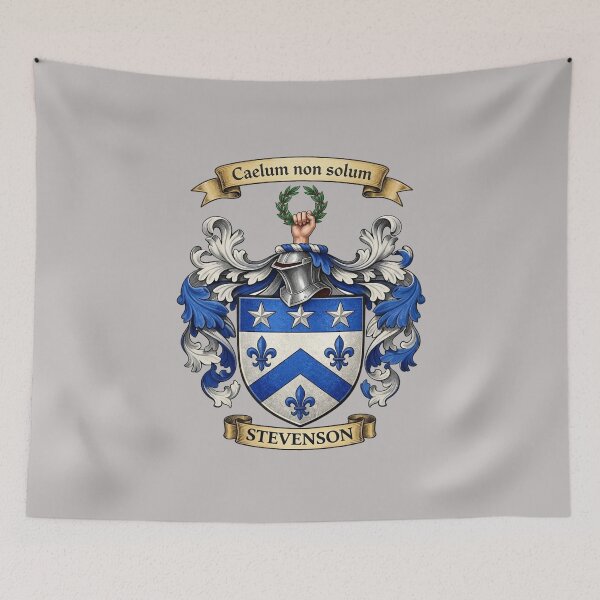 Item preview, The Stevenson Family Coat of Arms designed and sold by BagTown Clans.