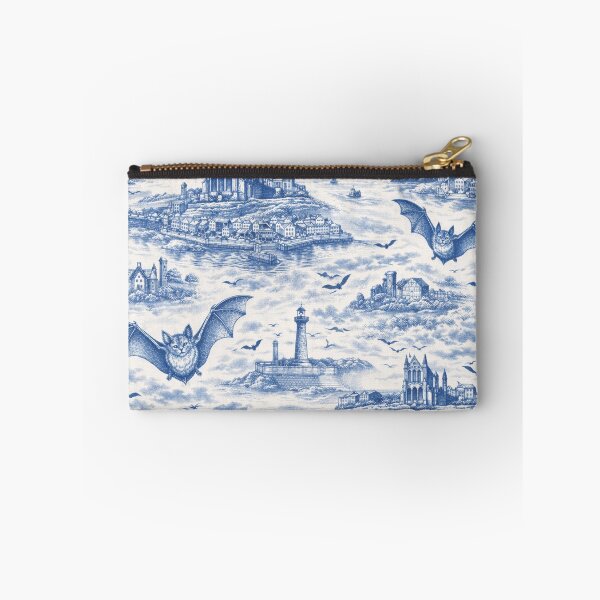 Item preview, Whitby Bats Toile designed and sold by chihuahuashower.