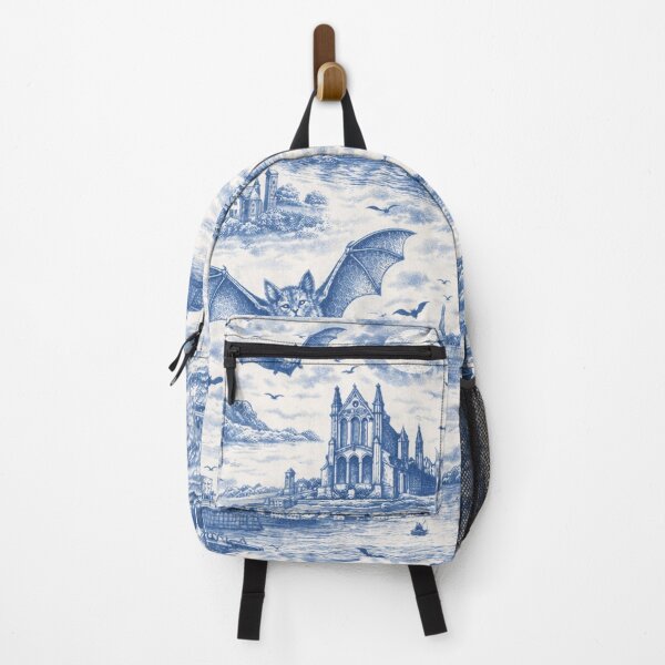 Item preview, Whitby Bats Toile designed and sold by chihuahuashower.