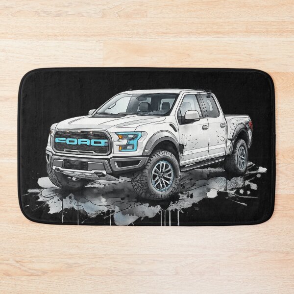 Item preview, Ford F-150 Raptor Watercolor Splash Illustration designed and sold by Mirkoniart.