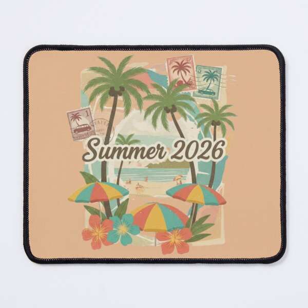 Item preview, Vintage Postcard Summer 2026 Shirt – Retro 1960s Beach Collage Tee Tropical Vacation Stamp Design Sepia Travel Aesthetic T-Shirt designed and sold by Ditstyle.