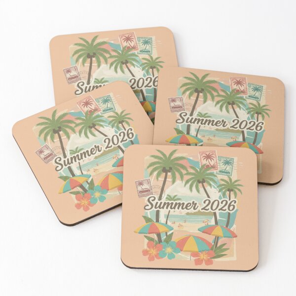 Item preview, Vintage Postcard Summer 2026 Shirt – Retro 1960s Beach Collage Tee  Tropical Vacation Stamp Design  Sepia Travel Aesthetic T-Shirt designed and sold by Ditstyle.