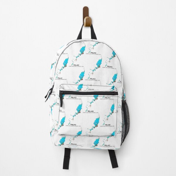 Item preview, Palau Map Shark Sanctuaries and Marine Lakes Art designed and sold by AbulailArt.