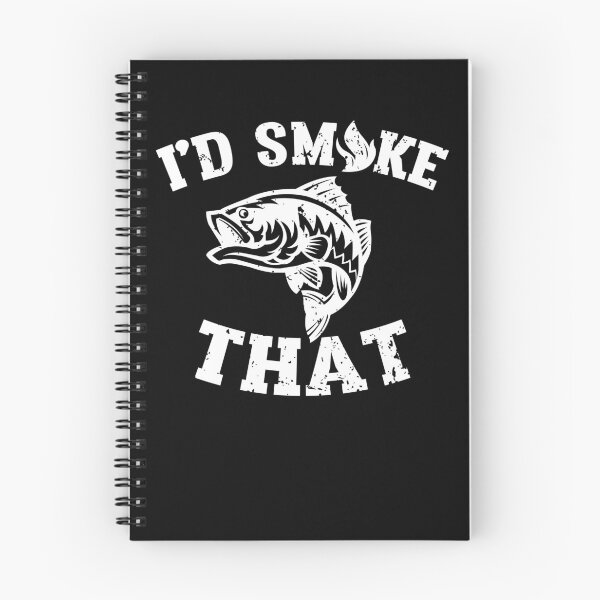 Item preview, Funny Distressed I'd Smoke That Fish Fillet Shirt Gear designed and sold by DynamicDesign.