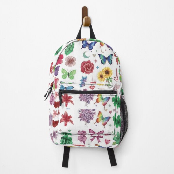 Item preview, Rainbow Coquette Aesthetic Butterfly and Floral Sticker Pack designed and sold by Camistudios.