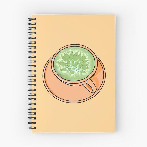 Item preview, Matcha Latte Lotus Flower Art - Orange Coffee Mug designed and sold by Acaruso167.