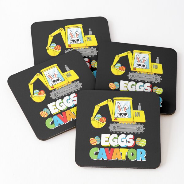 Item preview, Eggs Cavator Easter Bunny Excavator Funny Rabbit Boys Kids designed and sold by Boutkimaewab.