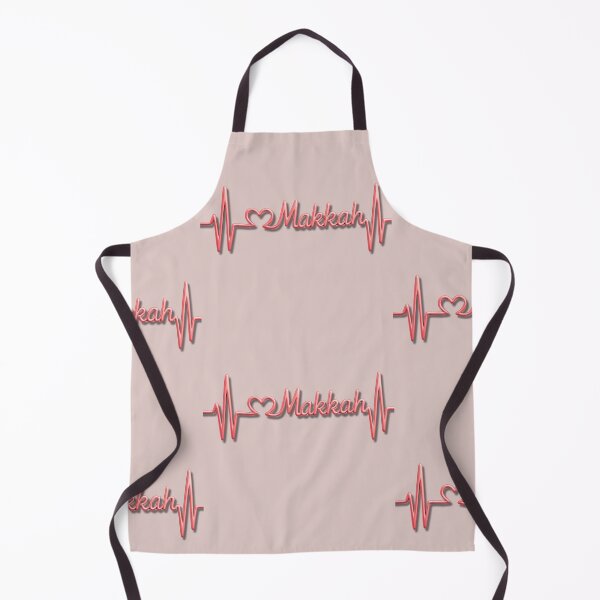 Item preview, Makkah Heartbeat Line (V.6) – Islamic City Love Typography Design designed and sold by D-Islamic.
