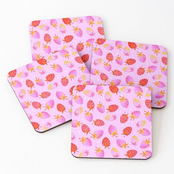 Item preview, Strawberry fields  designed and sold by Rosebudstudio Halsey.