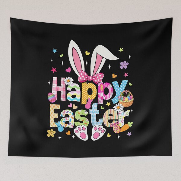 Item preview, Happy Easter 2026 Cute Bunny Rabbit Easter Day Women Girls designed and sold by Boutkimaewab.