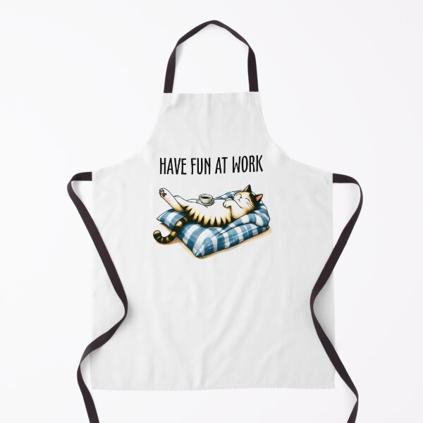 Item preview, Have Fun At Work Cat Lover Workplace Humor designed and sold by StickChic.