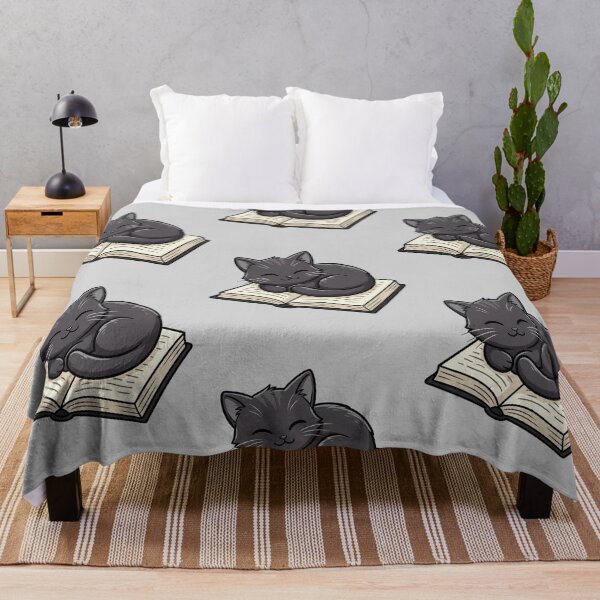 Artikelvorschau, Book Lover Shirt For Cozy Reading Cat Gift Tee entworfen und verkauft von Amevvoo.