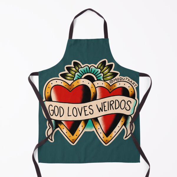 Item preview, God Loves Weirdos designed and sold by marenara.