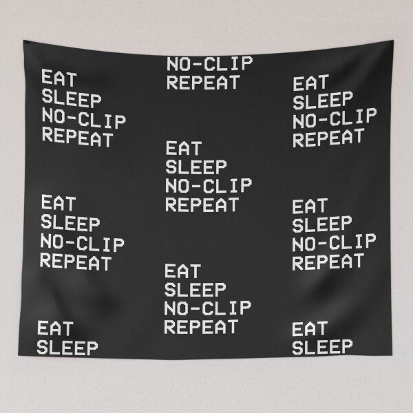 Item preview, Backrooms - Eat, Sleep, No-Clip, Repeat designed and sold by TimberW0lf Studios.