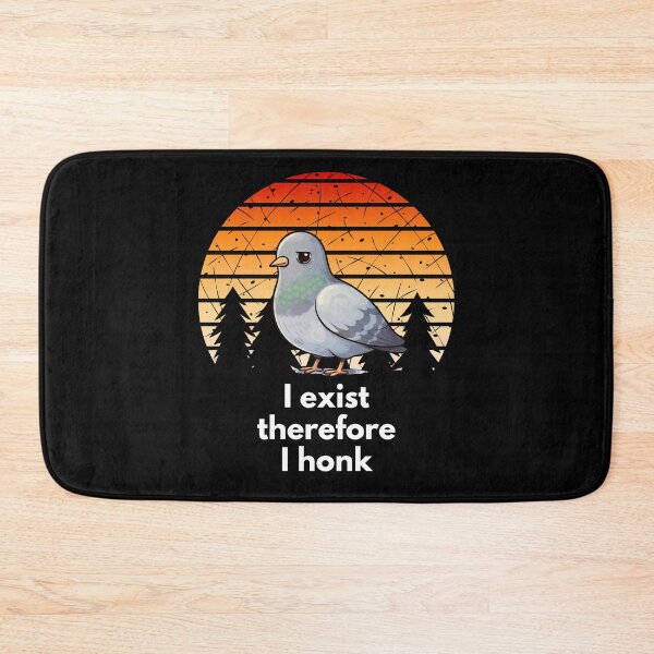 Item preview, I Exist Therefore I Honk Funny Pigeon Meme Shirt designed and sold by NicheBloom.