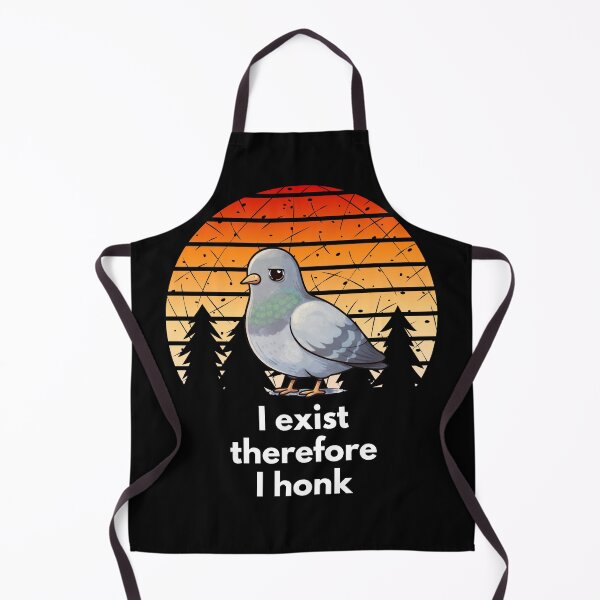 Item preview, I Exist Therefore I Honk Funny Pigeon Meme Shirt designed and sold by NicheBloom.
