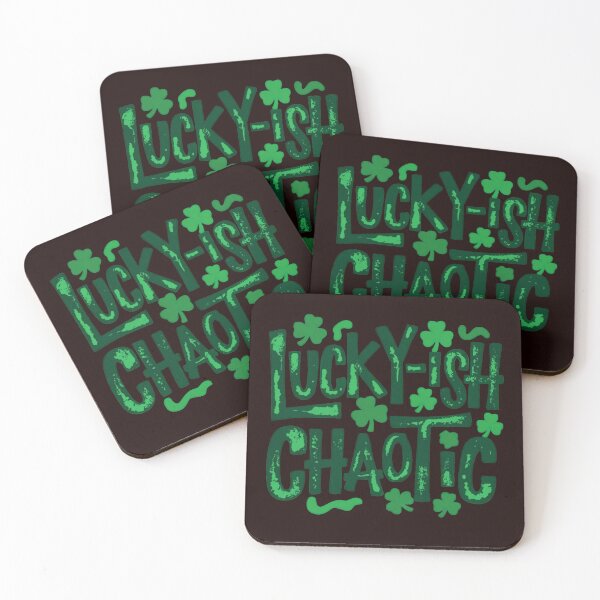 Item preview, Lucky-ish & Chaotic Funny St Patrick’s Day Shirt designed and sold by SassyGin.