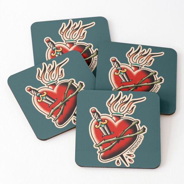Item preview, Stabbed Sacred Heart designed and sold by marenara.