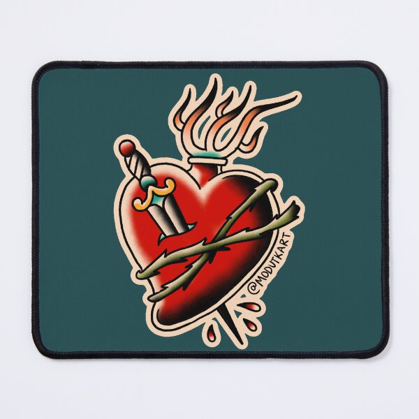 Item preview, Stabbed Sacred Heart designed and sold by marenara.