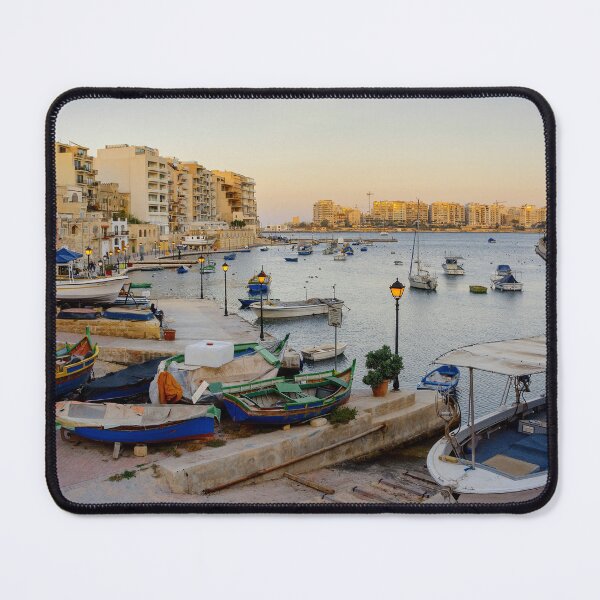 Item preview, Dusk over Spinola Bay, Malta designed and sold by Kasia Design.