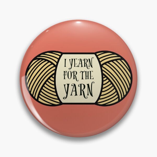 Item preview, I Yearn for the Yarn (Whimsical Buttercream) designed and sold by HookedAndTrying.