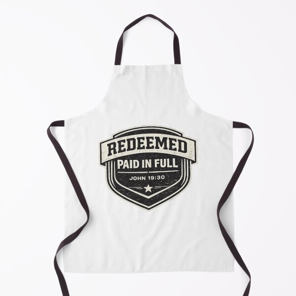 Item preview, Redeemed Paid in Full – John 19:30 Christian Faith Declaration designed and sold by astersgraphics.