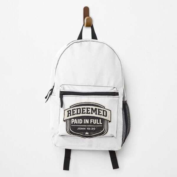 Item preview, Redeemed Paid in Full – John 19:30 Christian Faith Declaration designed and sold by astersgraphics.