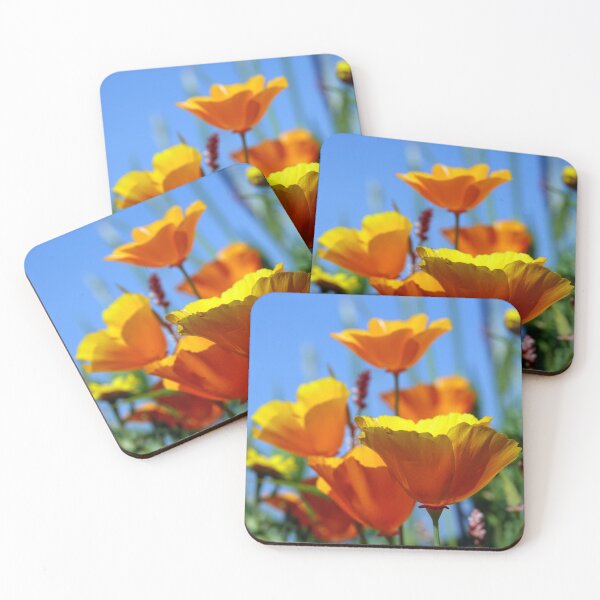 Item preview, California Poppies designed and sold by Barrie Woodward.