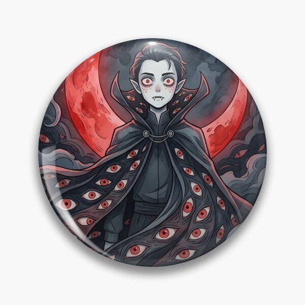 Item preview, Dracula with Eye Cape and Blood Moon designed and sold by VoidAnimeStudio.