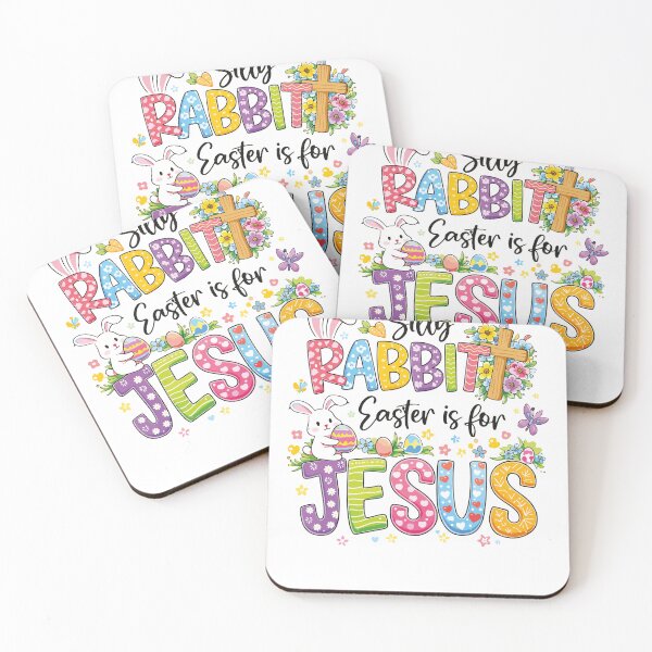 Item preview, Silly Rabbit Easter Is For Jesus - Funny Christian Easter Bunny Design designed and sold by Eagle Eye Apparel .