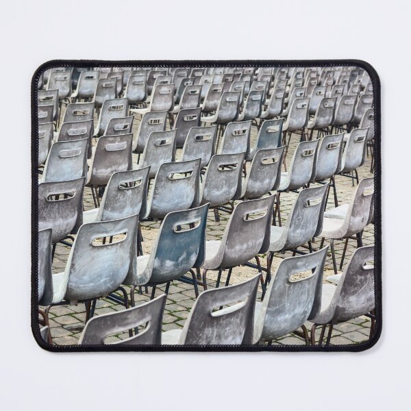 Item preview, Rows of Empty Chairs in Saint Peters Square Vatican City designed and sold by LRPhotoart.