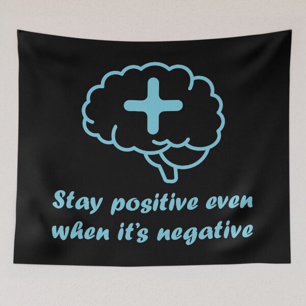 Item preview, Positive Mindset Brain – Stay Positive Even When It’s Negative designed and sold by WordPlayStudio.
