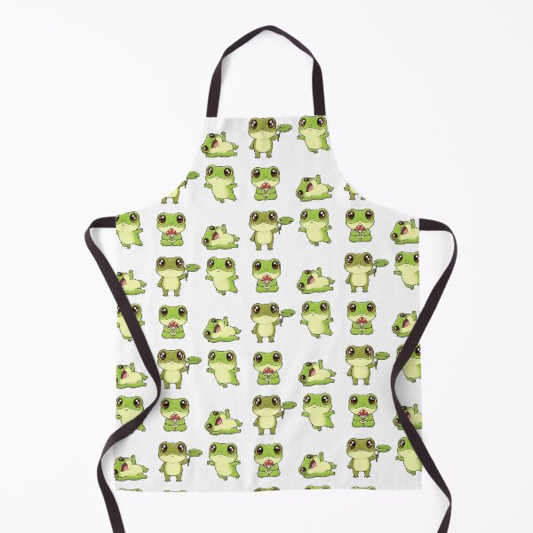Item preview, Illustration Collection: Funny Anthropomorphic Frog – Kawaii Style designed and sold by Tw1nsAIArt.