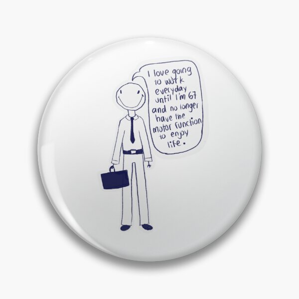 Item preview, I love going to work!  designed and sold by plutospoison.