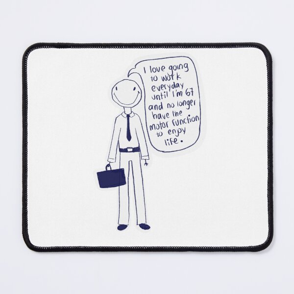 Item preview, I love going to work! designed and sold by plutospoison.