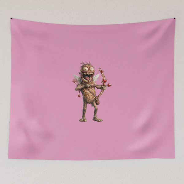 Item preview, Valentine Mutant Monster With Heart Bow designed and sold by SamuelAbelAdams.