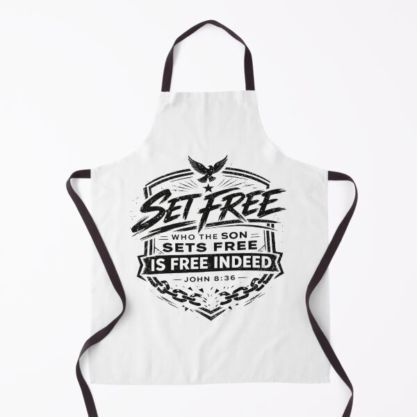 Item preview, Set Free John 8:36 – Who The Son Sets Free Christian Declaration designed and sold by astersgraphics.