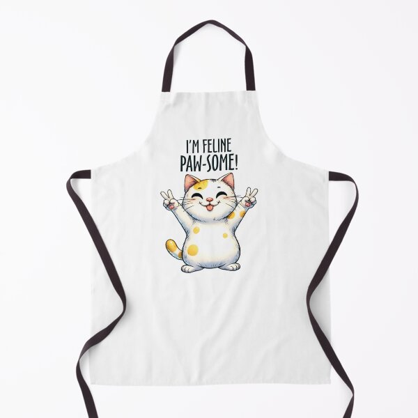 Item preview, I'm Feline Paw-Some Cat Lover Pet Owner Funny Feline Pun designed and sold by StickChic.