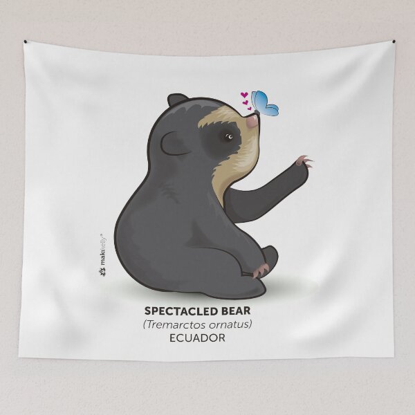 Item preview, Spectacled Bear  designed and sold by makikelly.