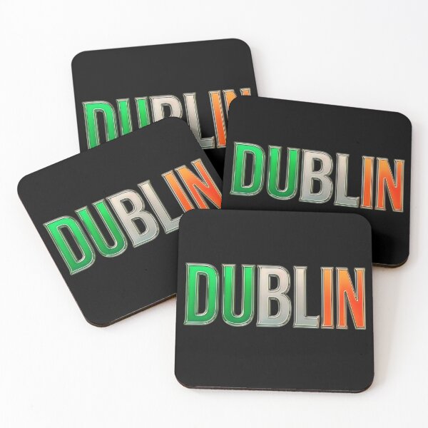Item preview, Dublin Ireland in Tricolor Eire Emerald Isle designed and sold by OliDesigns.