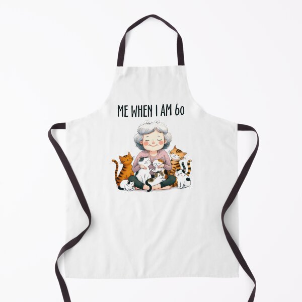 Item preview, Me When I Am 60 Cat Lover Woman 60th Birthday Cat Owner Gift designed and sold by StickChic.