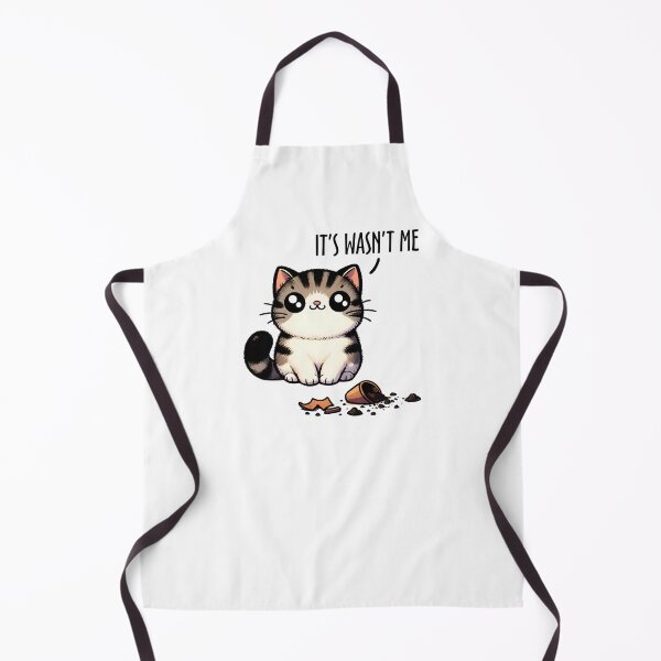 Item preview, It's Wasn't Me Funny Guilty Cat Humor designed and sold by StickChic.